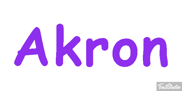 Akron Effetto testo