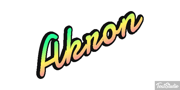 Akron Effetto testo