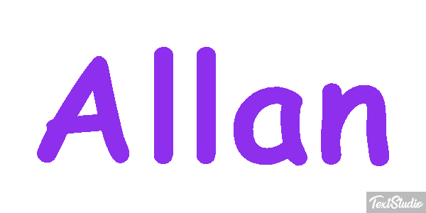 Allan Text effect