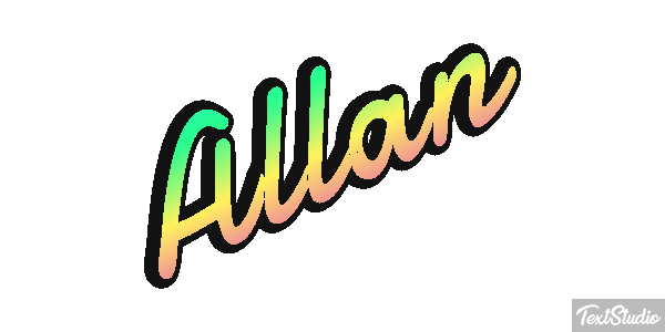 Allan Text effect