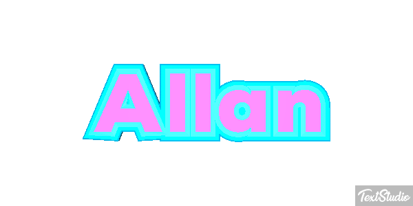 Allan Text effect