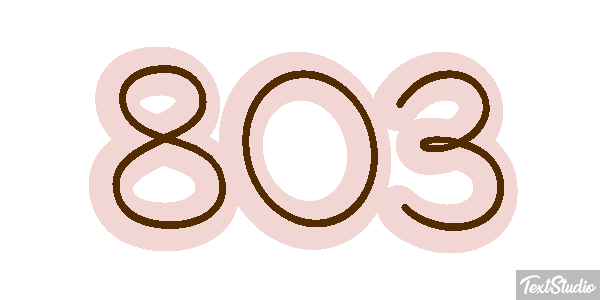 803 Текстовый эффект