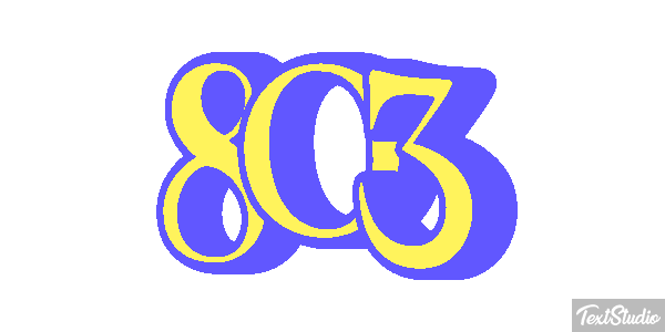 803 Текстовый эффект