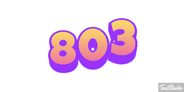 803 Текстовый эффект