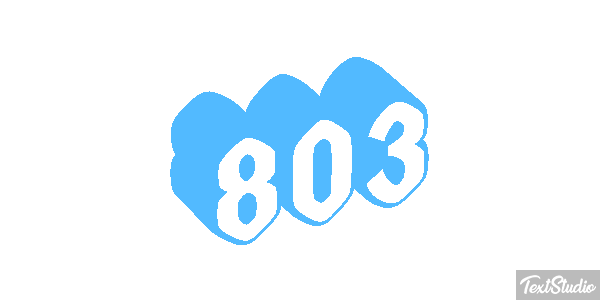 803 Текстовый эффект