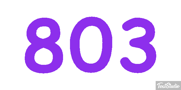 803 Текстовый эффект