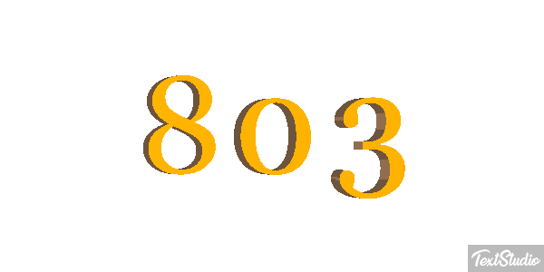 803 Текстовый эффект