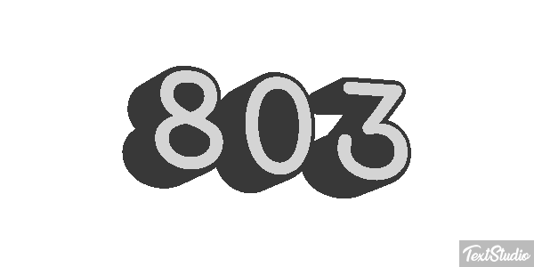 803 Текстовый эффект