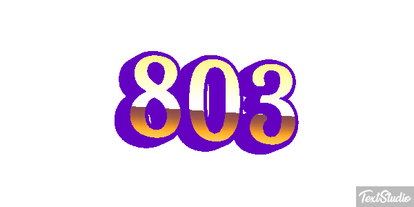 803 Текстовый эффект