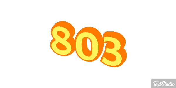 803 Текстовый эффект