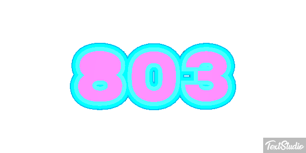 803 Текстовый эффект
