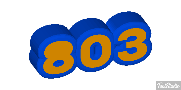 803 Текстовый эффект