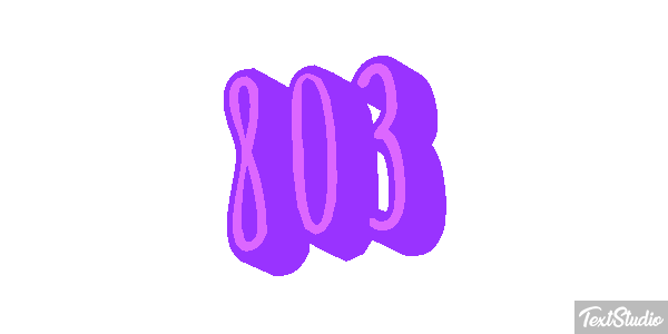 803 Текстовый эффект