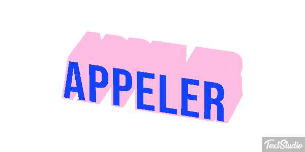 Appeler Effet de texte