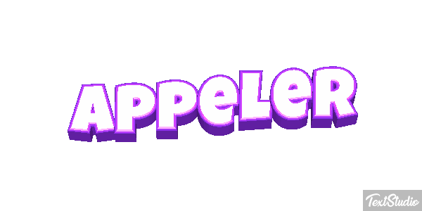 Appeler Effet de texte