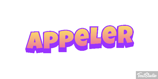 Appeler Effet de texte