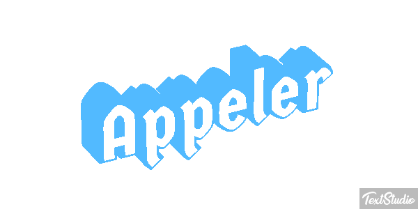 Appeler Effet de texte