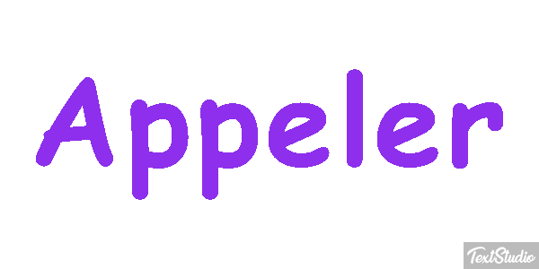 Appeler Effet de texte