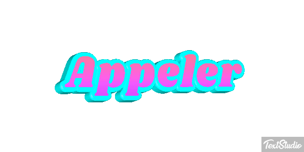 Appeler Effet de texte