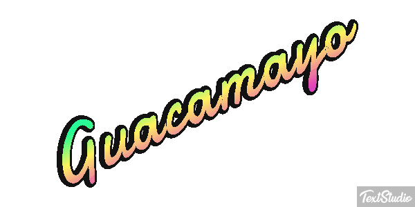 Guacamayo Efekt tekstowy
