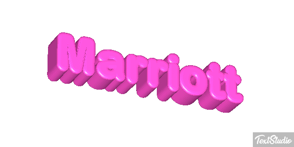 Marriott Текстовый эффект