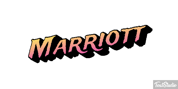 Marriott Текстовый эффект