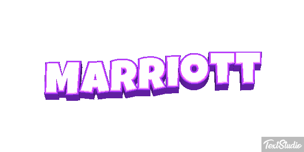 Marriott Текстовый эффект