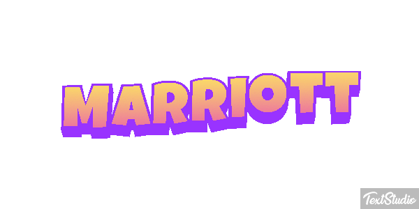 Marriott Текстовый эффект