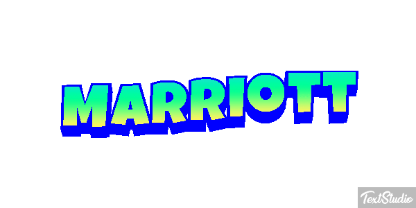 Marriott Текстовый эффект