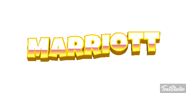 Marriott Текстовый эффект