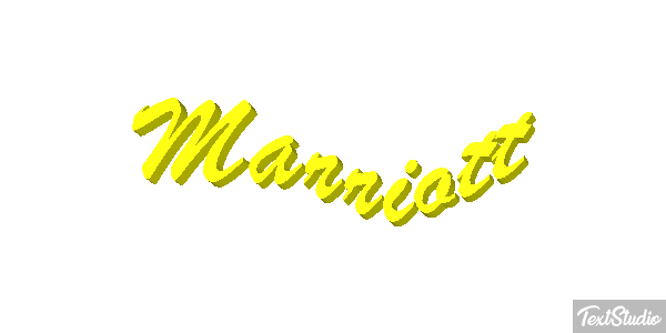 Marriott Текстовый эффект