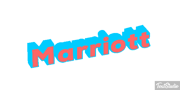 Marriott Текстовый эффект