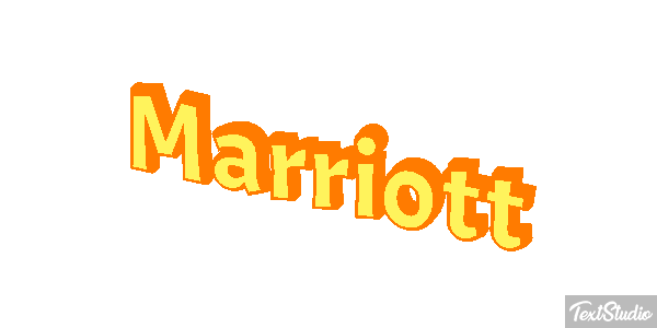 Marriott Текстовый эффект