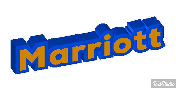 Marriott Текстовый эффект