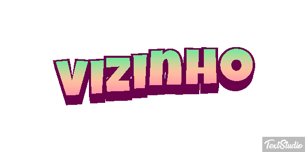 Vizinho Tekst effect