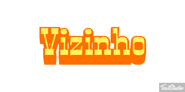 Vizinho Tekst effect