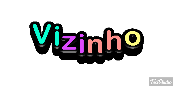 Vizinho Tekst effect