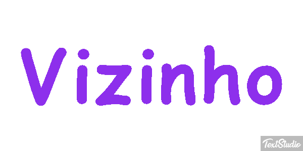 Vizinho Tekst effect