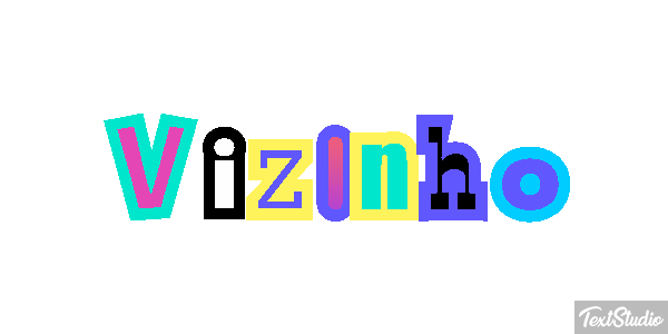 Vizinho Tekst effect