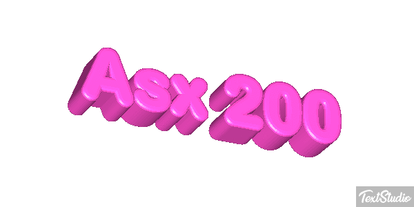 Asx 200 Efekt tekstowy