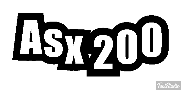 Asx 200 Efekt tekstowy