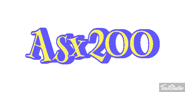 Asx 200 Efekt tekstowy