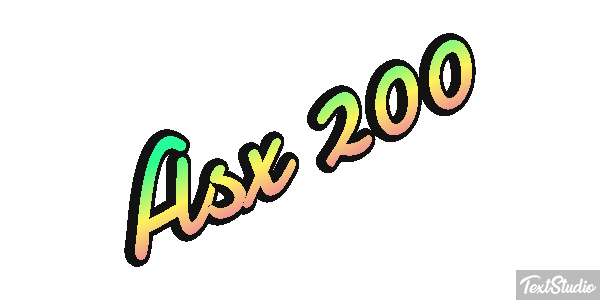 Asx 200 Efekt tekstowy
