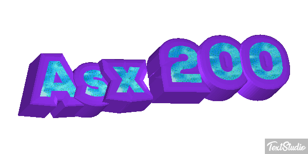 Asx 200 Efekt tekstowy