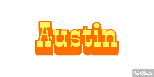 Austin Text effect