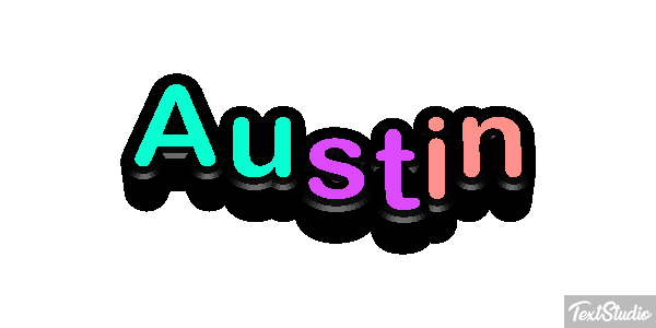 Austin Text effect