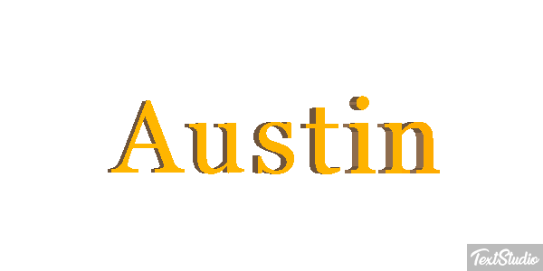 Austin Text effect