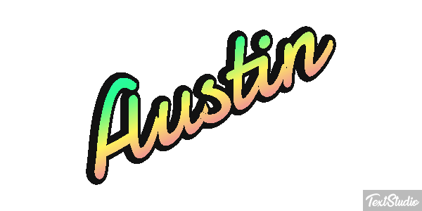 Austin Text effect