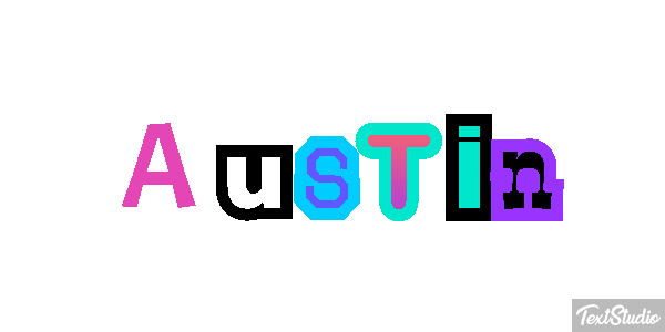 Austin Text effect