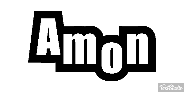 Amon Text effect